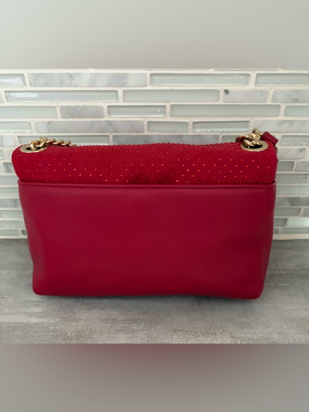I.N.C. International Concepts Ajae Shoulder Bag Red Pepper - Picture 4 of 11